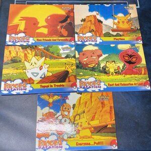 Pokémon Pikachu’s Vacation Postcard Set (1999) – 5 Cards